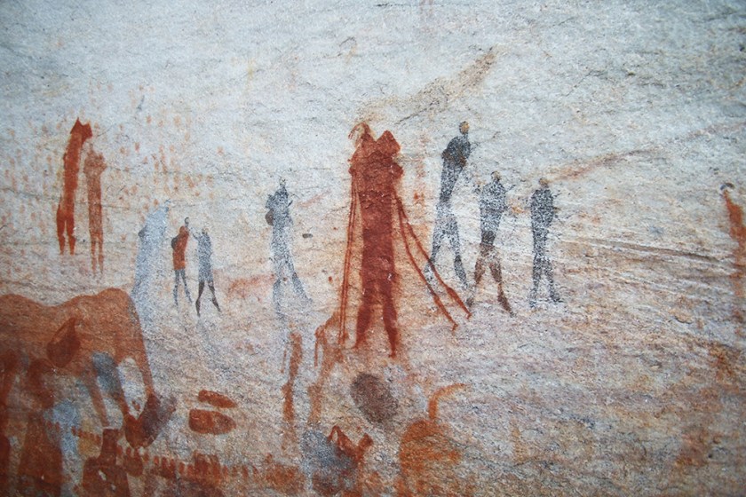 Bushmans Kloof rock art 11