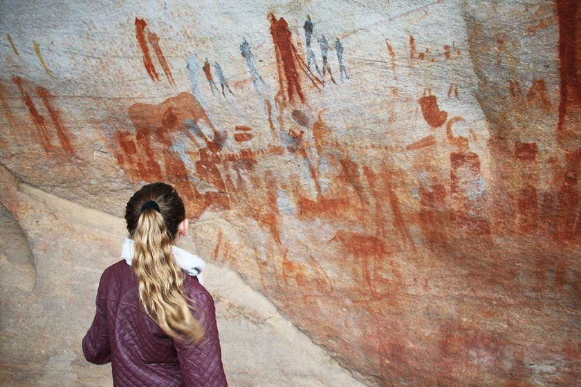 Bushmans Kloof rock art 9